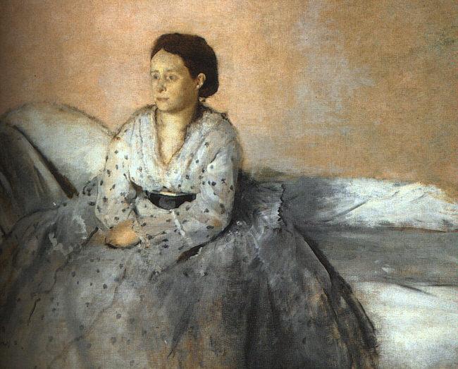 Edgar Degas Madame Rene de Gas